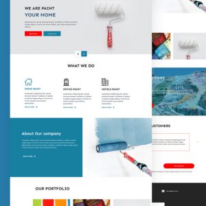 Artpro – Paint PSD Template