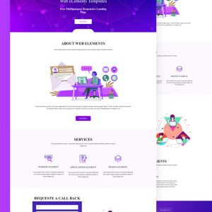 Element – Web Element PSD Template