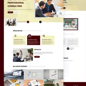Foste – Consulting PSD Template