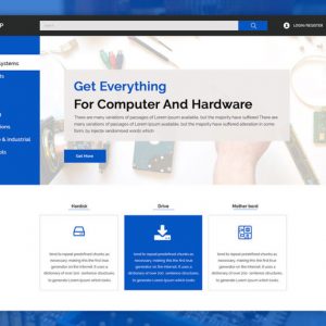 HCP – Computer Shop PSD Template