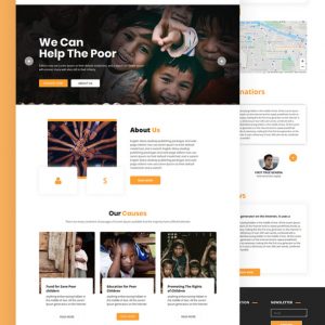 Ivelife – Charity PSD Template
