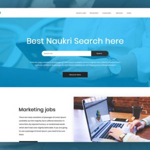 Goind – Job Search PSD Template