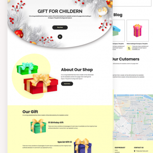 Gracious – Gift Shop PSD Template