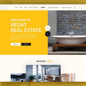 Redat – Free Real Estate PSD