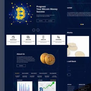 Bitcypo – Cryptocurrency PSD Template