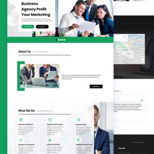 Cobsine – Business Agency PSD Template