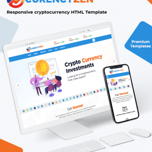 Currencyzen – Crypto Currency Website Template