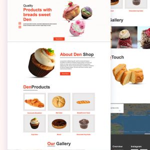 Den – Free Bakery Shop PSD