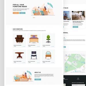Edgecut – Furniture Website Template