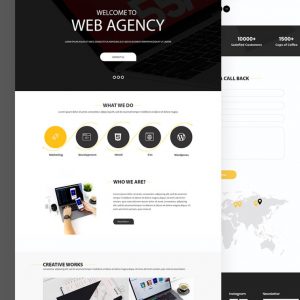 Esigned – Web Agency PSD Template