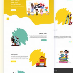 Fanadesh – Free School PSD Template