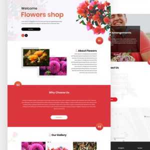 Fior – Flowers Shop HTML Template