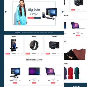 Frica – Simple Ecommerce HTML Template
