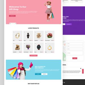Giftos – Gift eCommerce Shop Template