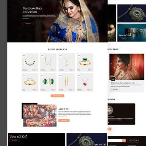 Healet – Free Jewellery Website Template