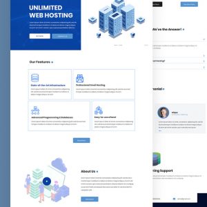 Hosts – Hosting PSD Template