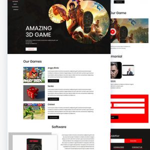 Jackpiro – Gaming PSD Template