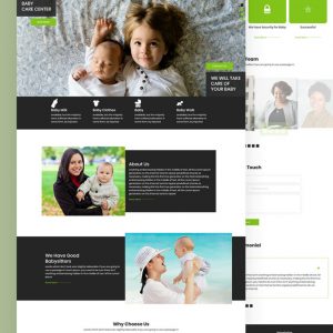 Primecare – Baby Care PSD Template