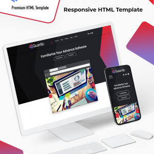 Quantic – Software HTML Template