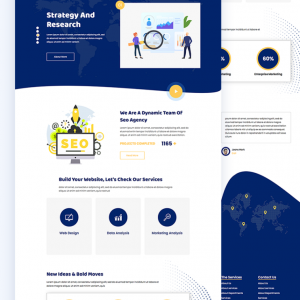 Selo – SEO PSD Template