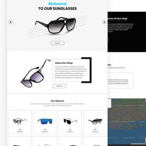 Sungla – Glasses Shop Html Template