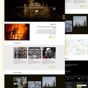 Workland – Industrial Factory PSD